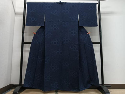 平和屋着物■上質な小紋　吉祥文　正絹　逸品　CABM6671ua