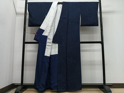 平和屋着物■上質な小紋　吉祥文　正絹　逸品　CABM6671ua