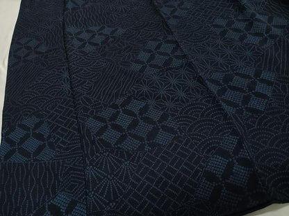 平和屋着物■上質な小紋　吉祥文　正絹　逸品　CABM6671ua