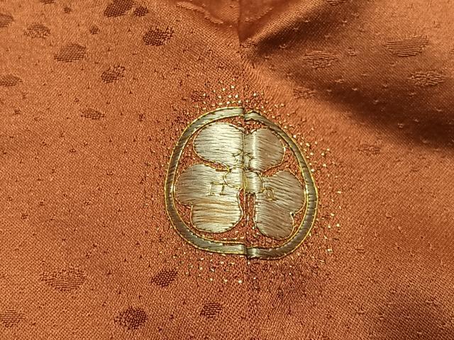 平和屋着物■訪問着　駒刺繍　溢れ松葉　暈し染め　金彩　正絹　逸品　CABM6677ua