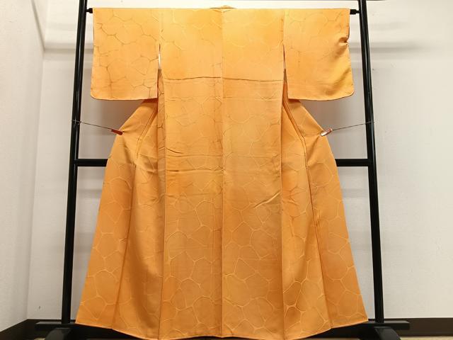 平和屋着物■上質な小紋　霞文　暈し染め　正絹　逸品　CABM6678ua