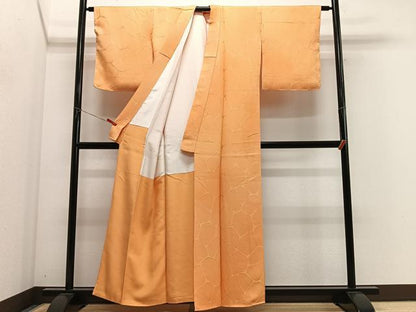 平和屋着物■上質な小紋　霞文　暈し染め　正絹　逸品　CABM6678ua