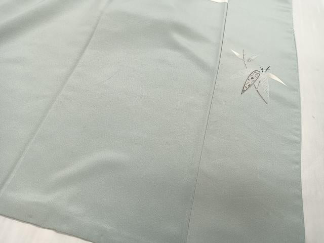 平和屋着物■訪問着　作家物　枝葉文　正絹　逸品　CABM6682ua