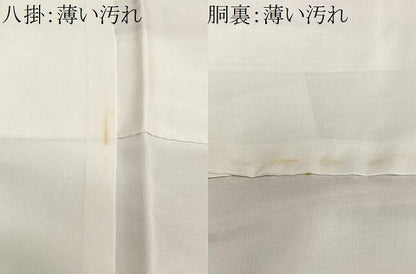 平和屋着物■訪問着　作家物　手描き　風景文　暈し染め　正絹　逸品　CABM6684ua