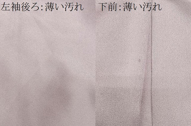 平和屋着物■訪問着　雲取り孔雀花文　正絹　逸品　CABM6691ua