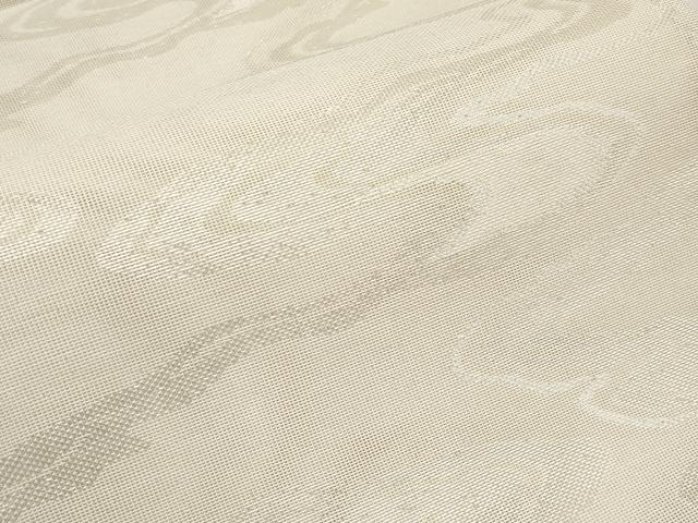 平和屋着物＊夏物　六通柄袋帯　流水文　銀糸　正絹　逸品　CABM6934tx