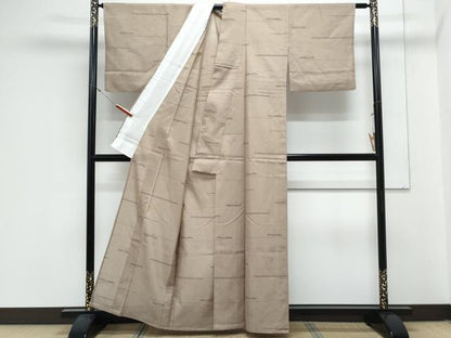 平和屋着物＊夏物　紗紬　吉祥文　正絹　逸品　CABM7316th