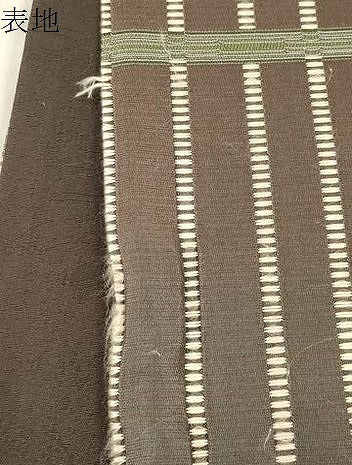平和屋着物●六通柄袋帯　吉野間道　正絹　逸品　CABM7607dy