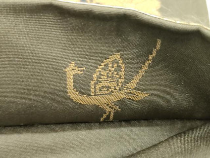 平和屋着物●西陣　白綾苑大庭 　六通柄袋帯　舞花文　金糸　正絹　逸品　未使用　CABM7624dy