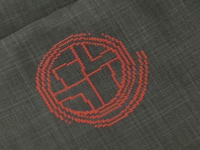 平和屋着物●名門木屋太　今河織物　六通柄袋帯　幾何学文　正絹　逸品　CABM7677dy