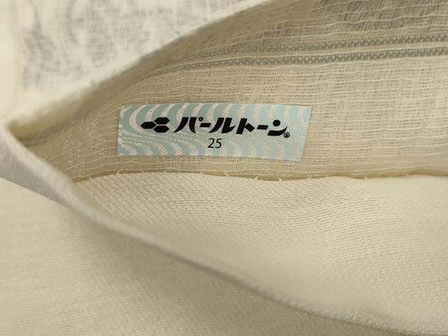 平和屋着物▽西陣　志都香謹製　六通柄袋帯　スリーシーズン　春夏秋　千鳥文　金糸　反端付き　正絹　逸品　CABM7706dy