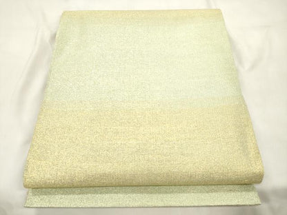 平和屋着物●桝屋高尾　ねん金綴錦　全通柄袋帯　七彩霞文　金糸　正絹　逸品　CABM7709dy