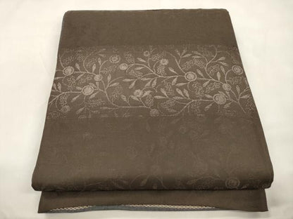 平和屋着物●両面　太鼓柄袋帯　作家物　黄金ムガ蚕　花唐草文　正絹　逸品　CABM7713dy
