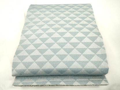 平和屋着物▽六通柄袋帯　スリーシーズン　春夏秋　雪輪楽器文　金銀糸　正絹　逸品　CABM7837dy