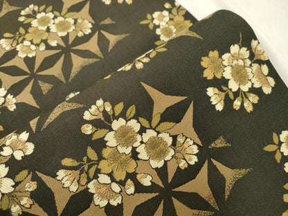 平和屋着物●こむさでもーど・COMME CA DU MODE　六通柄袋帯　草花文　正絹　逸品　CABM7929dy