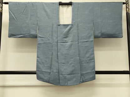 平和屋着物＃道行コート　こぼれ松葉文　正絹　逸品　CABM8094in