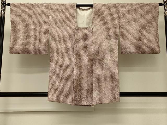 平和屋着物＃道行コート　総絞り　正絹　逸品　CABM8095in
