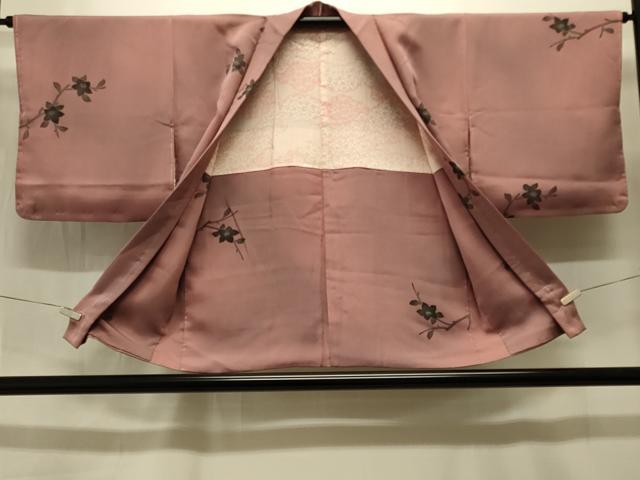 平和屋着物＃羽織　枝花文　暈し染め　正絹　逸品　未使用　CABM8356in