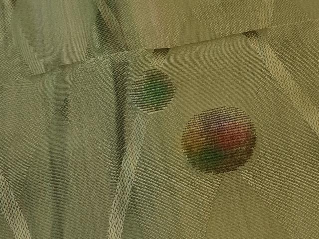 平和屋着物＃染色家 岩浅公展　道中着　ビロード　立涌文　ロング丈　正絹　逸品　未使用　CABM8371in