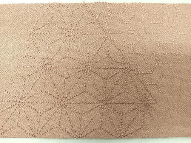 平和屋着物◎中国三大刺繍　相良刺繍　総刺繍　九寸名古屋帯　吉祥文様　鬼しぼ縮緬　正絹　逸品　CABM8463nb