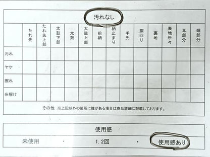 平和屋着物◎九寸名古屋帯　幾何学文　金糸　正絹　逸品　CABM8464nb