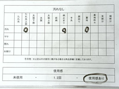 平和屋着物◎六通柄袋帯　唐織　雲取り草花文　金銀糸　正絹　逸品　CABM8482nb