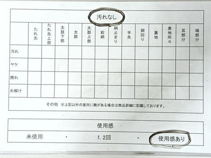平和屋着物◎八寸名古屋帯　切嵌更紗草花文　正絹　逸品　CABM8485nb