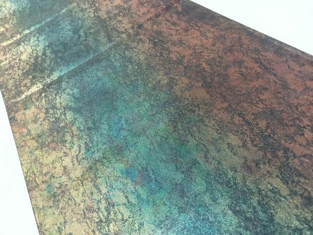 平和屋着物◎六通柄袋帯　箔のつどい　金糸　正絹　逸品　CABM8512nb