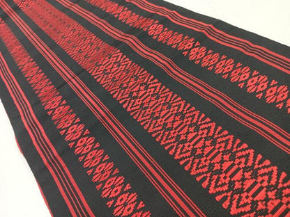 平和屋着物◎本場筑前博多織　八寸名古屋帯　献上　証紙付き　正絹　逸品　CABM8622nb