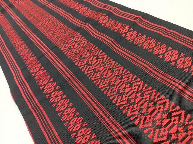 平和屋着物◎本場筑前博多織　八寸名古屋帯　献上　証紙付き　正絹　逸品　CABM8622nb