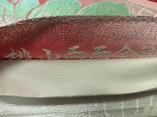 平和屋着物◎両面　全通柄袋帯　桃山両面全通　金銀糸　正絹　逸品　CABM8681nb