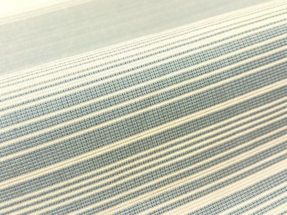 平和屋着物●両面　六通柄袋帯　櫛織　よろけ縞　金銀糸　正絹　逸品　CABM8830vp