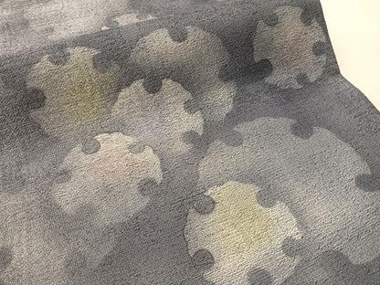 平和屋着物●両面　太鼓柄袋帯　雪輪重ね　正絹　逸品　CABM8850vp