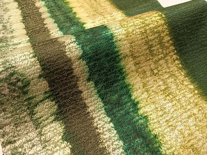 平和屋着物●全通柄袋帯　間道　金通し地　正絹　逸品　未使用　CABM8863vp