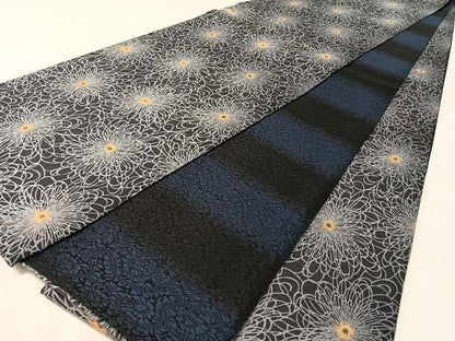 平和屋着物●両面　全通柄袋帯　乱菊　金彩　正絹　逸品　CABM8866vp