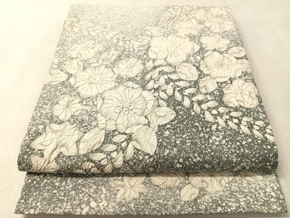 平和屋着物●太鼓柄袋帯　本場縞大島紬地　辻が花　絞り　正絹　逸品　CABM8916vp
