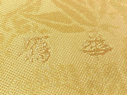 平和屋着物●六通柄袋帯　鷹華　松　金銀糸　正絹　逸品　CABM9184vp