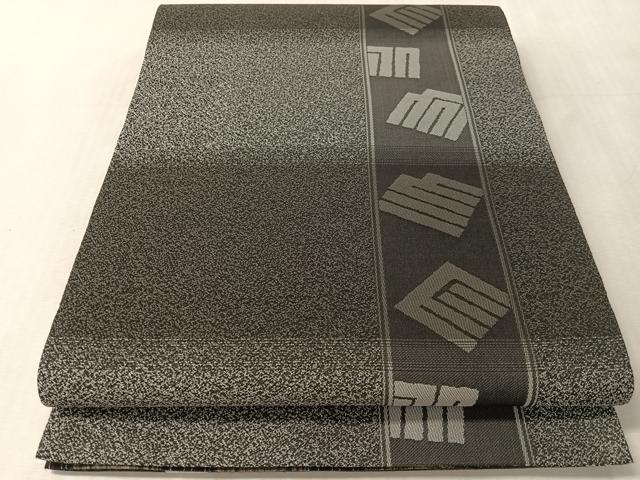 平和屋着物●両面　両方向　全通柄袋帯　跳兎　間道　正絹　逸品　未使用　CABM9194vp