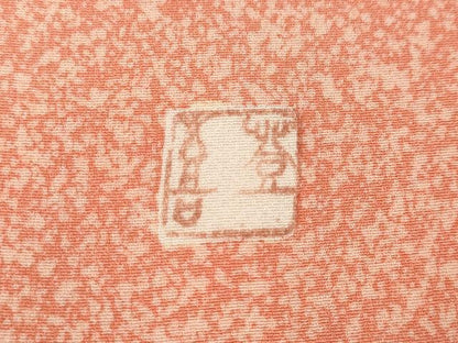 平和屋着物●人間国宝・羽田登喜男　訪問着　草花文　正絹　逸品　CABM9201ut