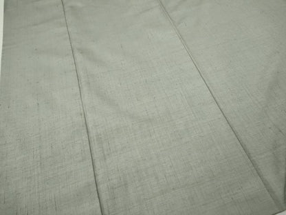 平和屋着物●結城紬　色無地　蕎麦切色　正絹　逸品　CABM9256ut