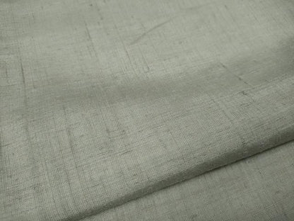 平和屋着物●結城紬　色無地　蕎麦切色　正絹　逸品　CABM9256ut