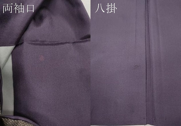 平和屋着物●本場大島紬　9マルキ　葡萄蔦の葉文　正絹　逸品　CABM9260ut