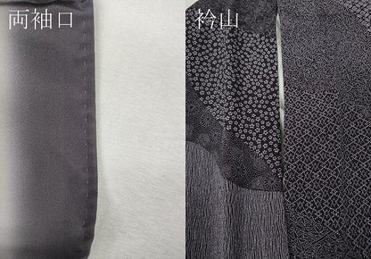 平和屋着物●江戸小紋　寄せ小紋柄　正絹　逸品　CABM9267ut