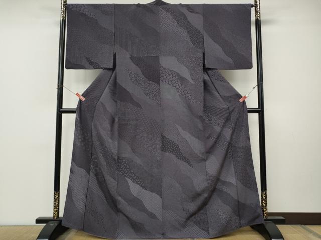 平和屋着物●江戸小紋　寄せ小紋柄　正絹　逸品　CABM9267ut