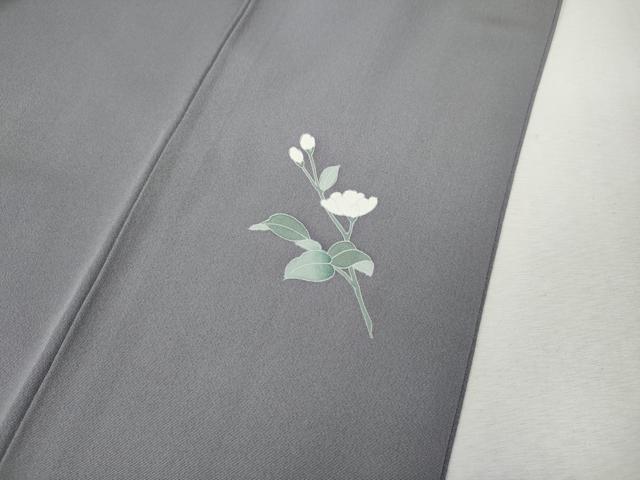 平和屋着物●訪問着　友禅　作家物　枝花文　暈し染め　正絹　逸品　CABM9270ut
