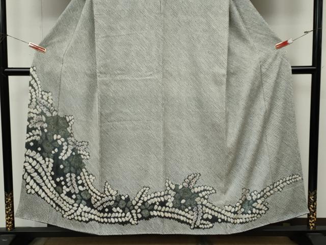 平和屋着物●訪問着　辻が花　総絞り　正絹　逸品　CABM9276ut