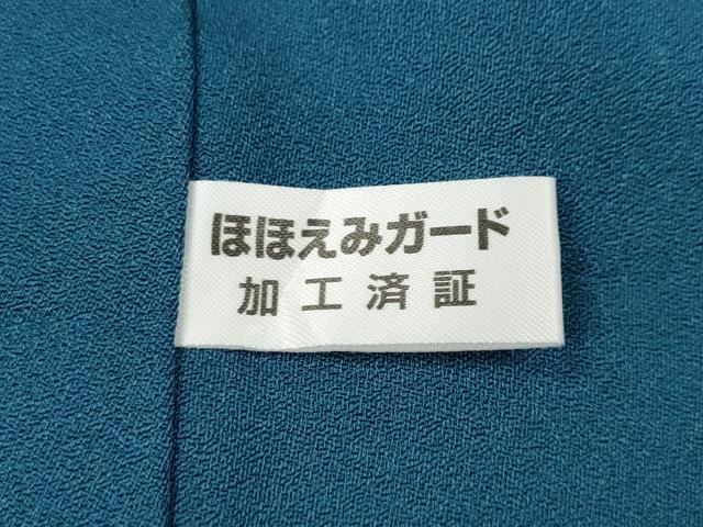 平和屋着物●訪問着　蒼舟　木檜染作家　実之　舞桜文　暈し染め　正絹　逸品　CABM9288ut