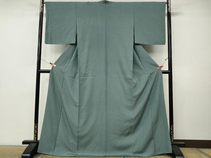 平和屋着物●江戸小紋　霞文　さが美扱い　正絹　逸品　未使用　CABM9295ut