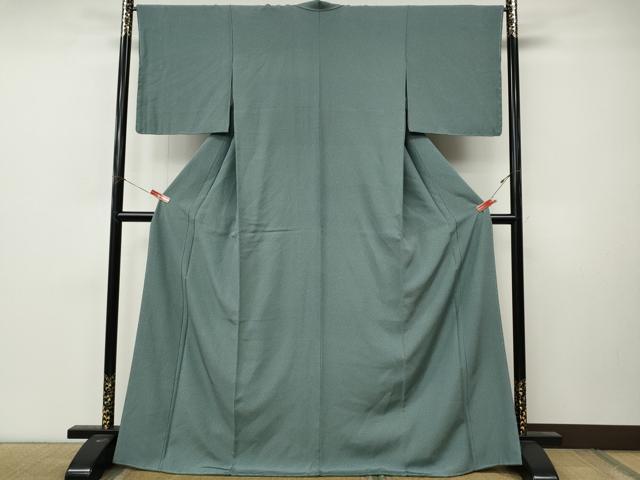 平和屋着物●江戸小紋　霞文　さが美扱い　正絹　逸品　未使用　CABM9295ut
