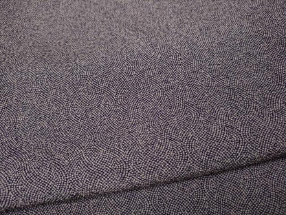 平和屋着物●伝統工芸師　服部光擴　江戸小紋　立分銅　鬼しぼ縮緬　正絹　逸品　CABM9296ut